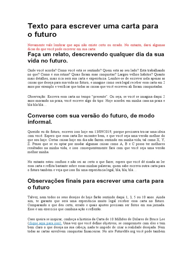 O que fazer com o meu futuro?, Page 10