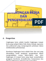 Lingkungan Kerja Dan Pengendaliannya