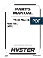 Parts Manual: Yard Master
