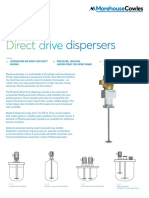 Direct drive disperser guide