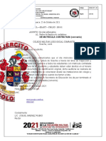 De Matricula Contratada (Convenio) : Colegio Militar Liceo Social Compartir