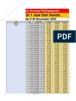 PL Honda Pahlawanku - Kares Semarang (Periode 8-30 Nov 2020)