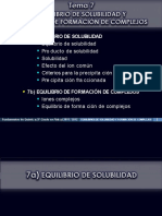 Solubilidad Kps