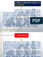 Evolucionismo: Visión Científica Sobre El Origen Del Cosmos Y El Ser Humano