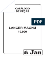 Catálogo de peças do Lancer Magnu 10.000 otimizado para