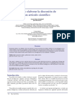 Cómo Elaborar La Discusión de Un Articulo Cientifico