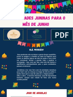 30 Atividades Juninas para O Mês de Junho