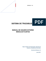 Manual Trazabilidad Externo 3 0 Plantas