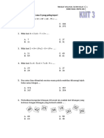 Soal KMT Kelas 3 Wilayah 191020