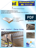 Aluminium Foil AB - 711 S/S: Cool - Comfort - Energy Saving