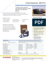 Product Datasheet: ARC HT-S: Application Areas