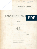 Villa-Lobos - Magnificat - Alleluia (Redução Para Vozes e Órgão)
