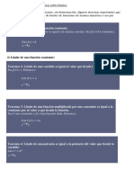 Teoremas sobre límites (1)