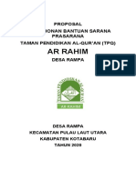 Proposal TPQ Ar Rahim