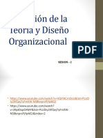 Sesion 2 - Evolucion de La Teoria y Diseño Organizacional