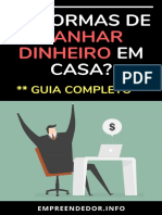 Ebook 33 Formas de Ganhar Renda Extra em Casa e Obter Um Bom Retorno Atualizado