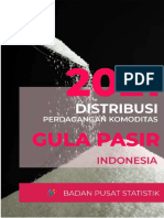 Distribusi Perdagangan Komoditas Gula Pasir Indonesia 2021