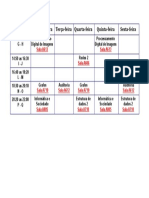 Unicap 2011.1 Horario