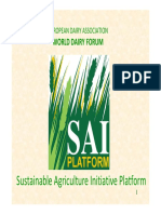 Sustainable Agriculture Initiative Platform: World Dairy Forum