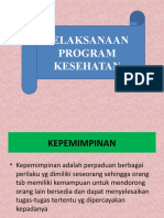 Pelaksanaan Program Kesehatan 2