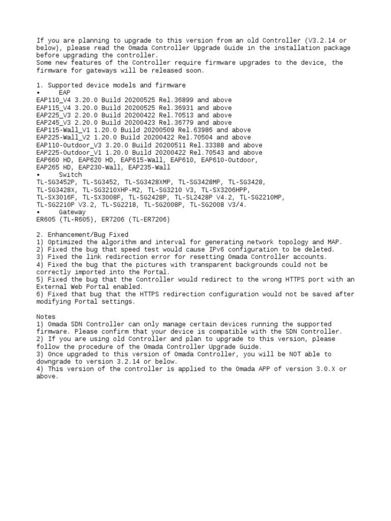 Release Note | PDF