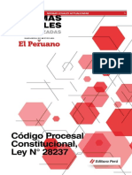 5 Codigo Procesal Constitucional Ley N 28237 1