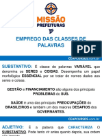 Língua Portuguesa Para Prefeituras - Morfologia - Slide Em PDF