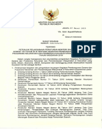 Surat Edaran Menteri Dalam Negeri Republik Indonesia No1462694sj Tentang Petunjuk Pelaksanaan Permendagri No130 Tahun 2018 13