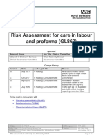 Labour Risk Assessment - V6.1 - GL863 - JUL20