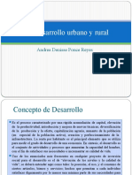 3.5 Desarrollo Urbano y Rural