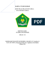 30 - Syafira Dwi Hapsari - 8.2 - KTI Pengaruh Nilai-Nilai Pancasila Dalam Lingkungan Rumah