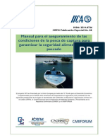 Manual para El Aseguramiento de Las Condiciones de La Pesca de Captura para Garantizar La Seguridad Alimentaria Del Pescado