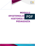 Módulo - Epistemologia e Historia de La Pedagogía - APA