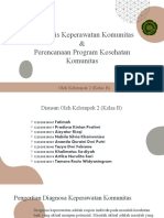 Diagnosa Keperawatan Komunitas dan Perencanaan Program Kesehatan