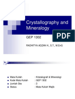 1 Crystallography and Mineralogi Part 1
