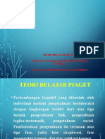 Teori Konstruktivisme Belajar & Piaget