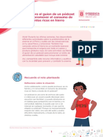 A2 Elaboro El Guion de Un Pódcast para Promover El Consumo de Alimentos Ricos en Hierro