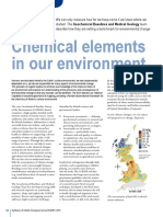 Chemical Elements in Our Environment