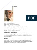 Biodata Kolonel Harland Sanders