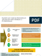 Panduan Umum Pengisian Aplikasi Siscobikes 2 - Puskesmas