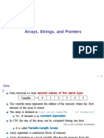 Array, Pointer, String