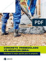 E Book Concreto Premezclado Vs Hecho en Obra