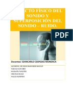 Aspecto Físico Del Sonido y Superposición Del Sonido