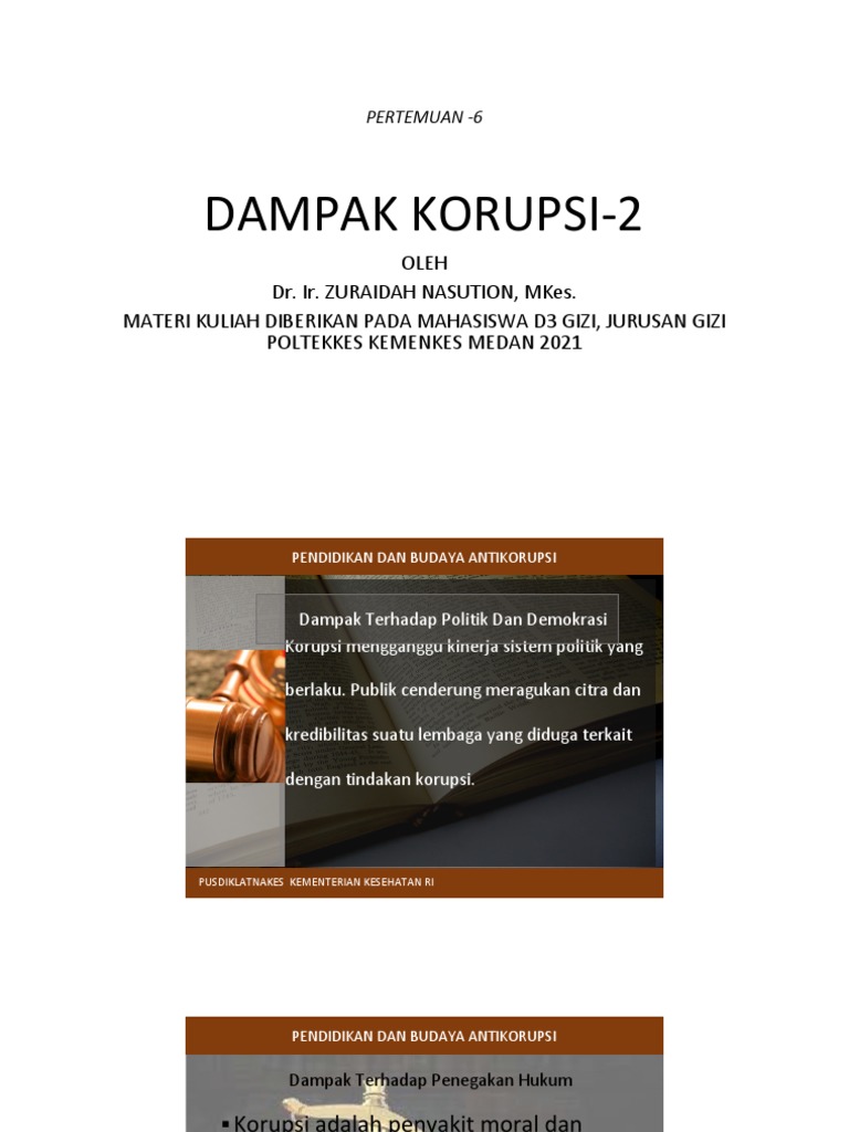 Dampak Korupsi Pengadaan Alat Komunikasi Tempur