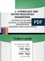 Eat 363: Hydrology and Water Resources Engineering