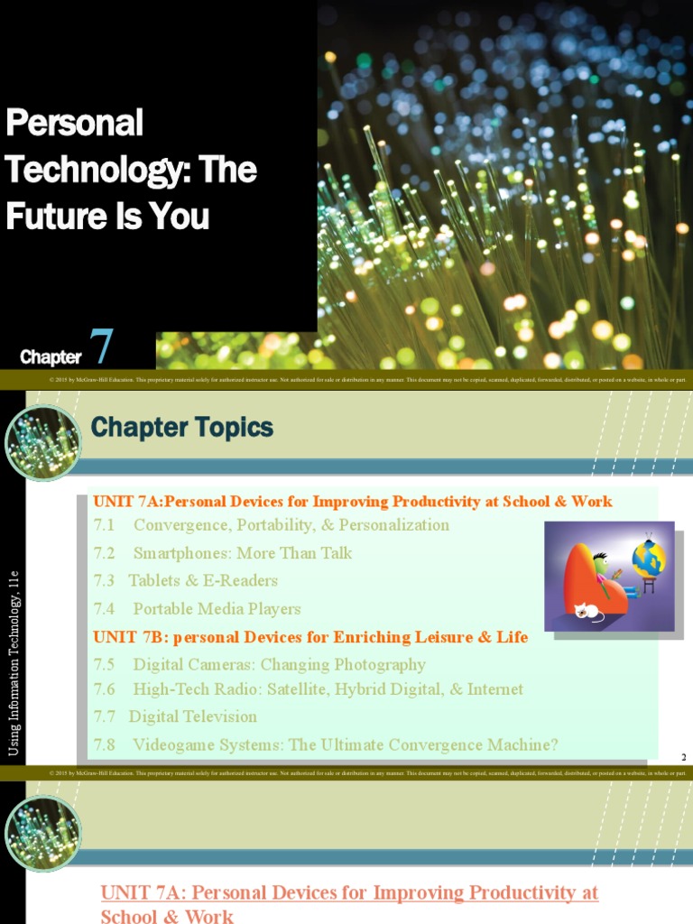 Personal Technology: The Future Is You | PDF | E Books | Digital Single ...