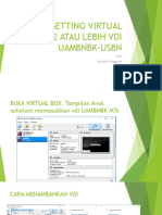 Cara Setting Virtual Box 2 Atau Lebih Vdi