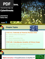 Communications, Networks, & Cyberthreats: Presented by Satriyo Adhy