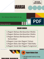 Ragam Bahasa