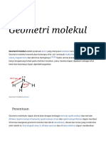 Geometri Molekul - Wikipedia Bahasa Indonesia, Ensiklopedia Bebas
